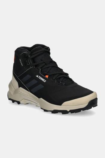 Topánky adidas TERREX AX4 Mid Beta COLD.RDY pánske, čierna farba, zateplené, IG8849