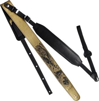 Richter Matt Heafy Signature Ibaraki Gitarový pás Gold/Black