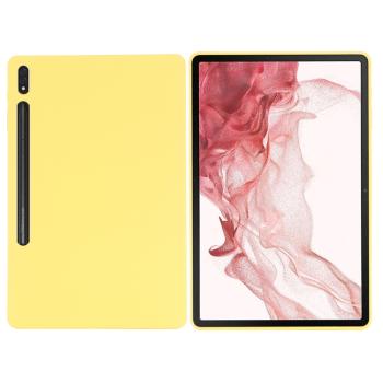 RUBBER Ochranný kryt pre Samsung Galaxy Tab S8+ / S7+ / S7 FE žltý