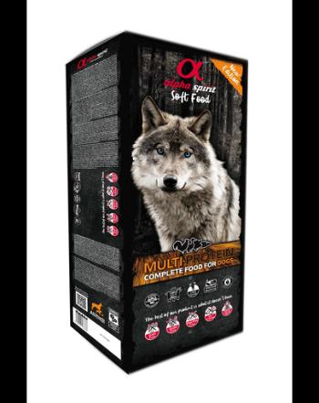 ALPHA SPIRIT Hrana uscata si moale caini adulti Multiprotein 9 kg