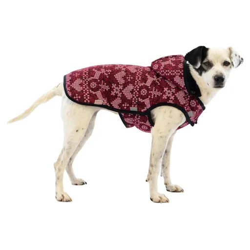 SAMOHÝL EXCLUSIVE Cindy II Sveter pre psy bordó 1 kus, Veľkosť oblečku: 50