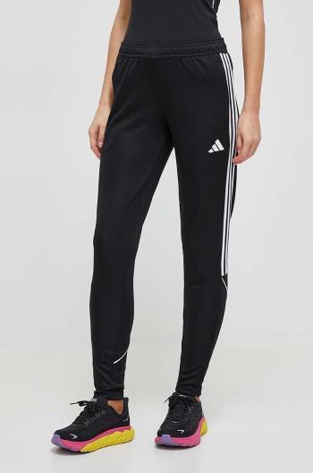 Tréningové nohavice adidas Performance Tiro 23 čierna farba, s nášivkou,  HS3540