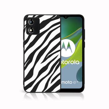 MY ART Ochranný kryt pre Motorola Moto E13 ZEBRA (237)