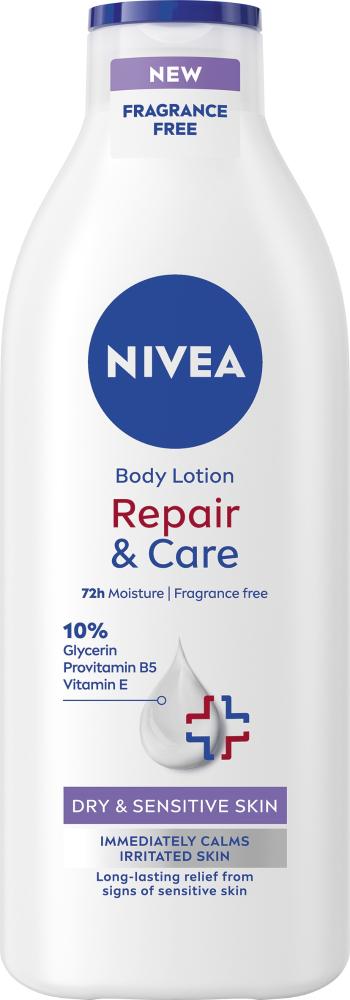 Nivea Telové mlieko pre suchú a citlivú pokožku Repair & Care (Body Lotion) 400 ml