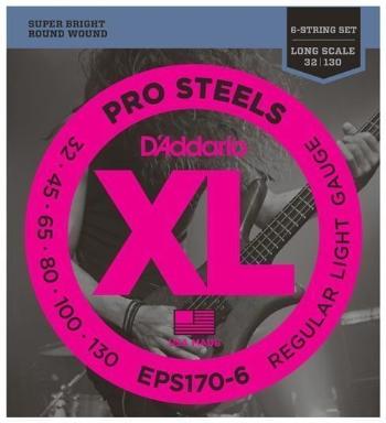 D'Addario EPS170-6 Struny pre 6-strunovú basgitaru