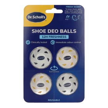 Scholl Osviežujúce guličky do obuvi (Shoe Deo Balls) 4 ks