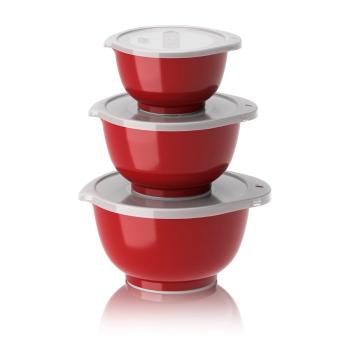 Piros tálka szett 3 db-os 750 ml Margrethe Mini – Rosti