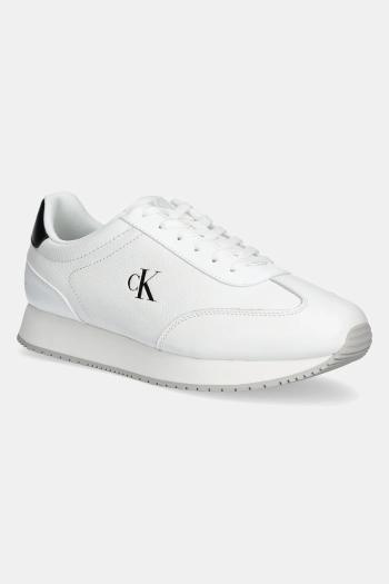 Tenisky Calvin Klein Jeans RUNNER LACEUP TC biela farba, YM0YM01187