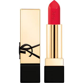 Yves Saint Laurent Saténový rúž Rouge Pur Couture Caring (Satin Lipstick) 3,8 g Prêt a Porter Crimson