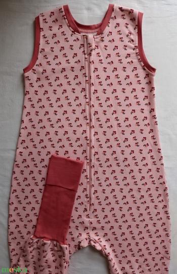 116-122-128-as Tavaszi tipegő hálózsák oköpamut virágos