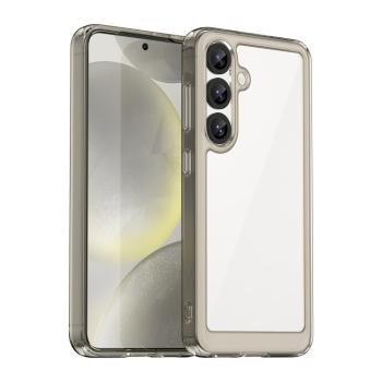 CRYSTAL Ochranný kryt pre Samsung Galaxy S25 5G šedý
