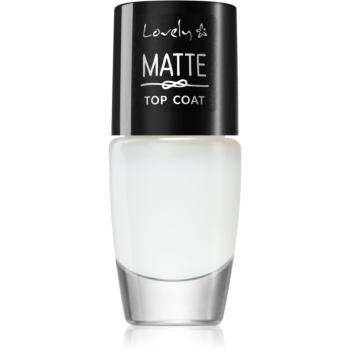 Lovely Matte vrchný lak na nechty s matným efektom 8 ml