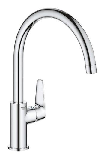 Drezová batéria GROHE BauCurve 2020 s otočným ramienkom chróm 31231001