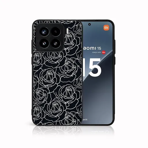 MY ART Ochranný kryt pre Xiaomi 15 ROSES (172)