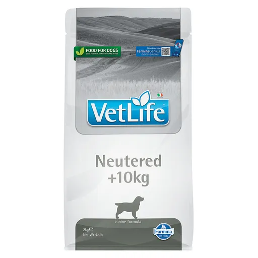 VET LIFE Natural Neutered granule pre kastrované psy nad 10 kg hmotnosti, Hmotnosť balenia (g): 12 kg
