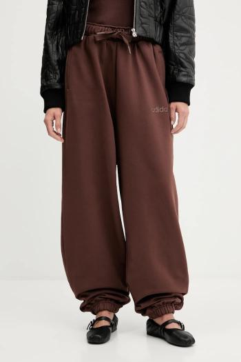 Tepláky adidas Originals Essentials hnedá farba, jednofarebné, JW0986