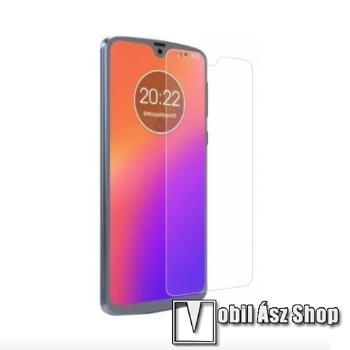 Előlap védő karcálló edzett üveg - 0,3 mm vékony, 9H, Arc Edge, A képernyő sík részét védi - MOTOROLA Moto G7