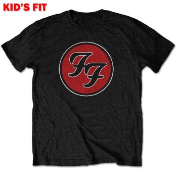 Foo Fighters tričko FF Logo Čierna 11 – 12 rokov