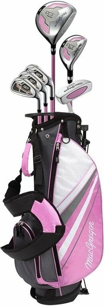 MacGregor DCT Junior Set Girls Pink Pravá ruka Grafit Junior Golfový set