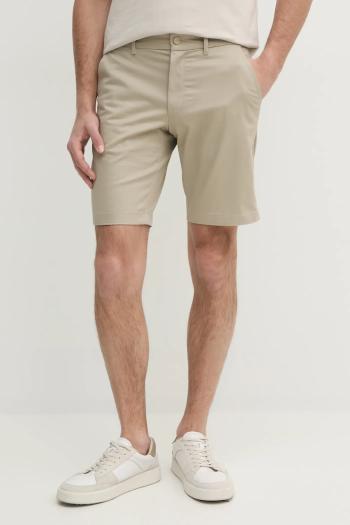 Šortky Calvin Klein pánske, béžová farba, K10K114071