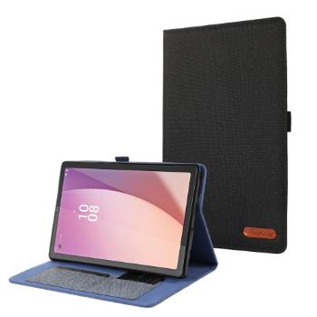 FABRIC Zaklápací obal pre Lenovo Tab M9 čierny