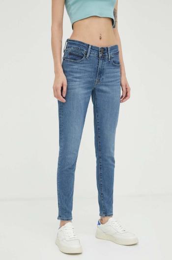 Rifle Levi's 711 DOUBLE BUTTON dámske