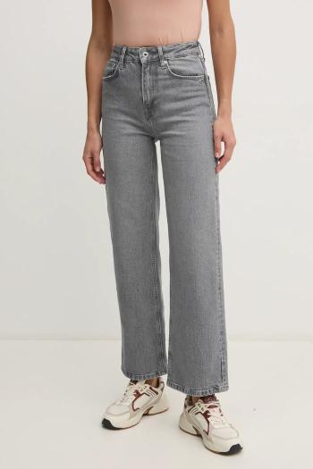 Rifle Pepe Jeans STRAIGHT JEANS UHW LEXA dámske, vysoký pás, PL204731UN0