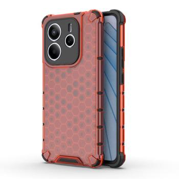 HONEYCOMB Ochranný kryt Xiaomi Redmi Note 14 5G červený