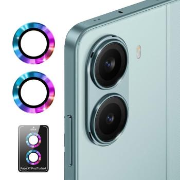 ENKAY ALU Sklo pre fotoaparát Xiaomi Poco X7 Pro COLORFUL