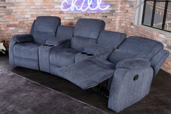 Trojité polohovacie TV kreslo KYKLOP Dekorhome