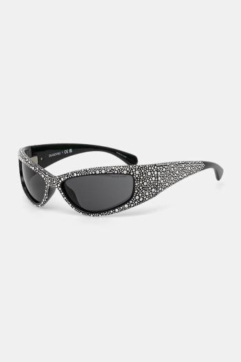 Slnečné okuliare Swarovski SUBLIMA dámske, čierna farba, 5706558