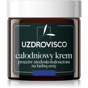 Uzdrovisco Violet All-Day Cream denný hydratačný krém pre pleť s nedokonalosťami 50 ml