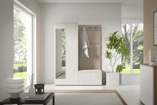 ArtPK Predsieň BIANCO 3 | cashmere so zrkadlom Farba: Trinity 02