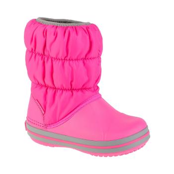 Crocs  Winter Puff Boot Kids  Obuv do snehu Ružová