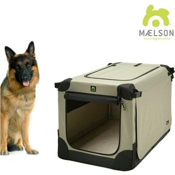 Maelson prepravka Soft Kennel XXL 105 × 72 × 81 cm čierno-béžová (4260195040090)