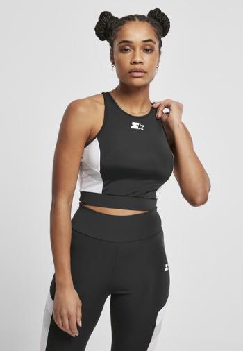 Ladies Starter Sports Cropped Top black/white - XS