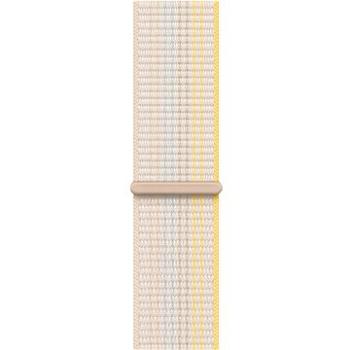 Apple Watch 45 mm hviezdne biely prevliekací športový remienok (MPLE3ZM/A)