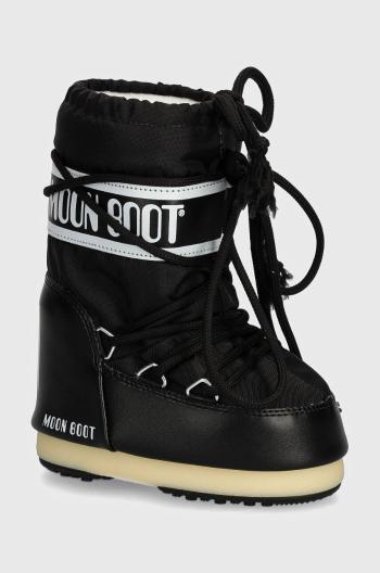 Detské snehule Moon Boot ICON NYLON čierna farba, 80D1400440