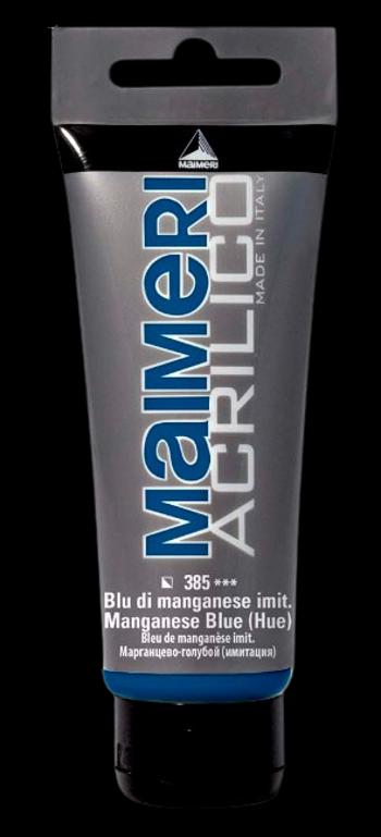MAIMERI ACRILICO - Akrylové farby 385 - manganese blue hue, 0,075 L