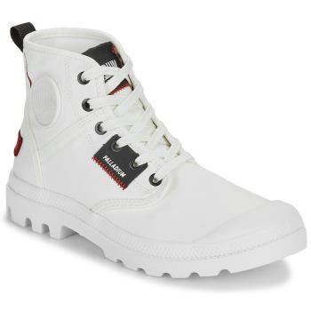 Palladium  PAMPA HI PATCH  Členkové tenisky Biela