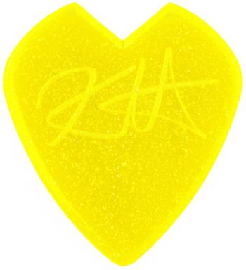 Dunlop Kirk Hammett Jazz III Yellow Glitter 6 Pack