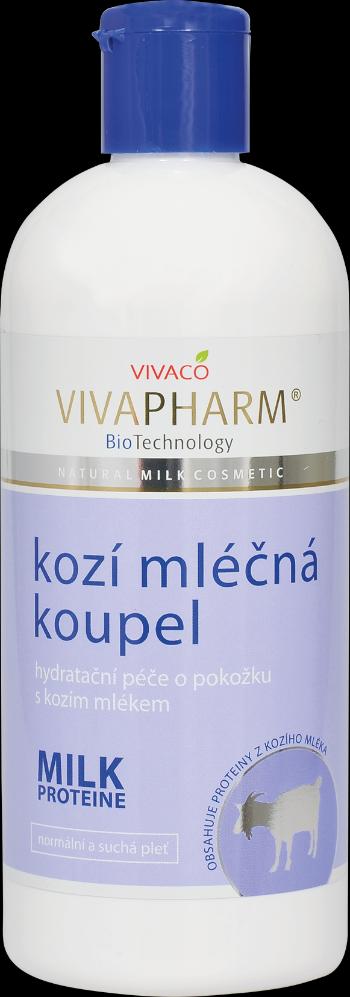 VIVAPHARM Kozie mlieko do kúpeľa s mliečnymi proteínmi, hydratačné 400 ml