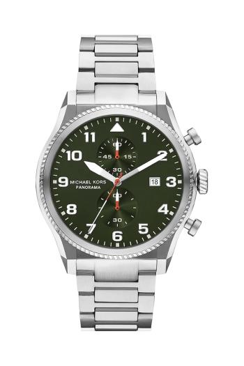 Hodinky Michael Kors PANORAMA pánske, strieborná farba, MK9196