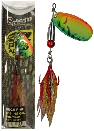 Pezon&michel rotačka buck pike fire tiger - 24 g
