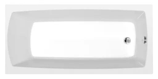 POLYSAN - LILY obdĺžniková vaňa 140x70x39cm, biela 72201
