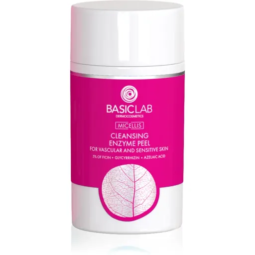 BasicLab Dermocosmetics Micellis enzymatický peeling proti začervenaniu pleti 35 g