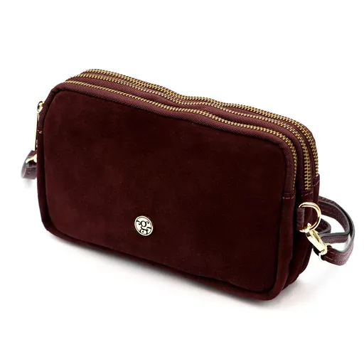 Malá dámska kabelka z brúsenej prírodnej kože Gregorio 1749