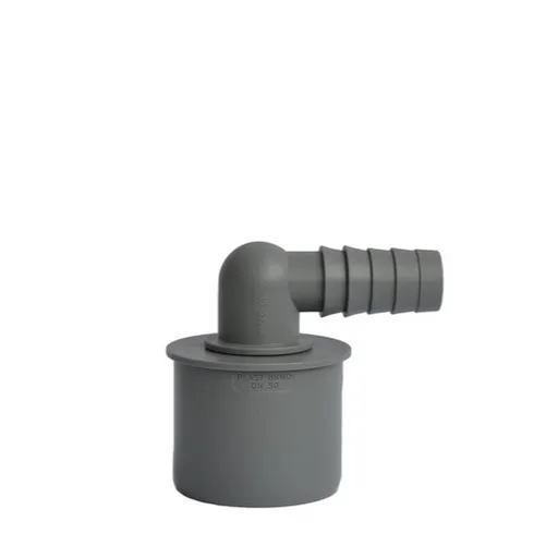 Hadicová prípojka k práčke DN40 Plast Brno sivá UZ40R00