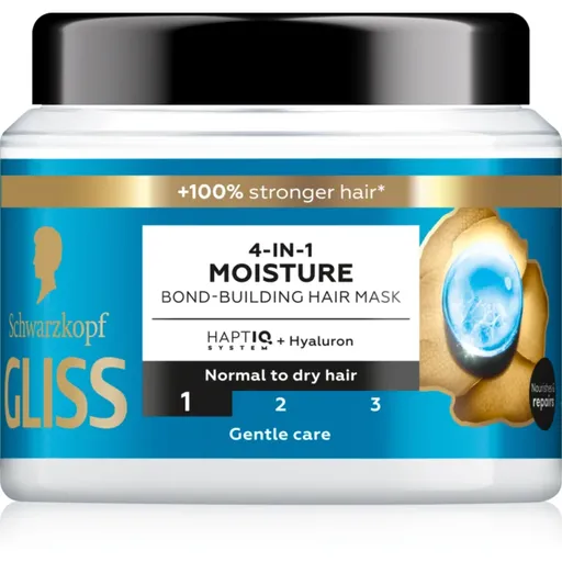 Schwarzkopf Gliss Aqua Revive hydratačná maska pre normálne až suché vlasy 400 ml