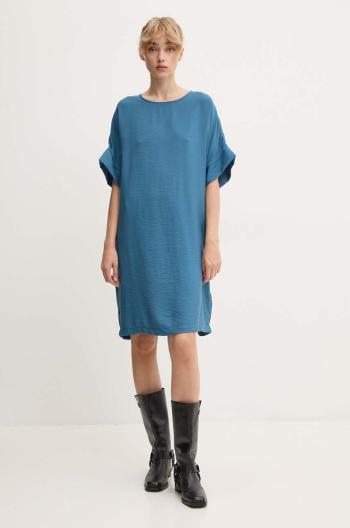 Šaty Bruuns Bazaar CressBBGigi dress tyrkysová farba, mini, oversize, BBW3477N